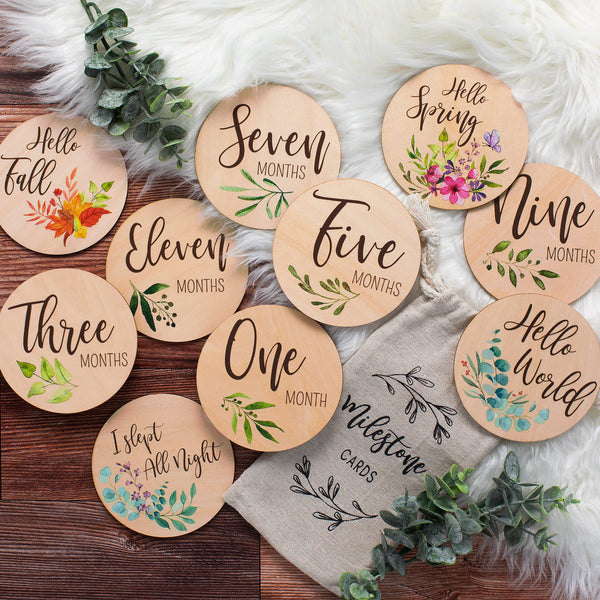 Baby Milestone Cards