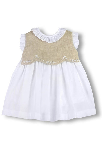 Carriage Boutique Pretty Peasant Baby Girl Dress