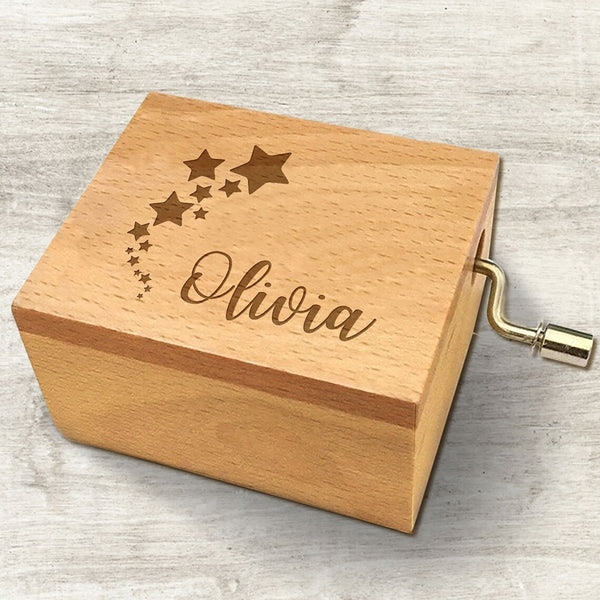 Engraved Music Box