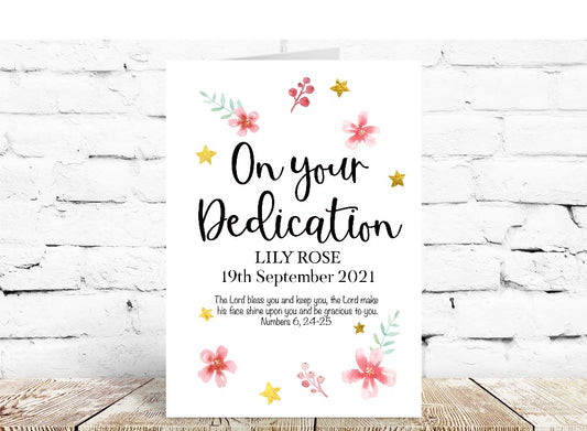 6 Tips for Writing a Baby Dedication Card